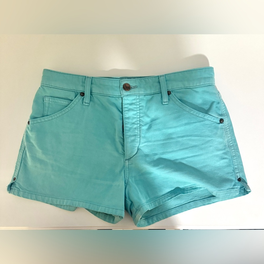 Joe's Jeans Blue High Waist Shorts